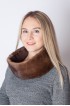 Mink fur neck warmer